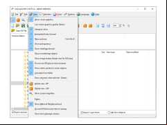 PDF 2 DXF - view-menu
