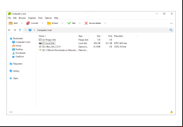 PeaZip - main-screen