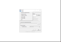 PeToUsb - tools-menu