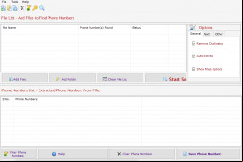 Phone Number Extractor Files screenshot 2