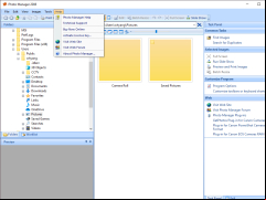 Photo Manager - help-menu