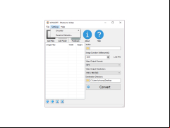Photos to Video - settings-in-application