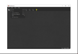PhotoScissors - edit-menu