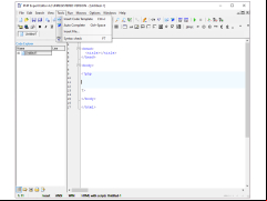 PHP Expert Editor - tools-menu