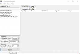 PingPlotter Standard screenshot 1