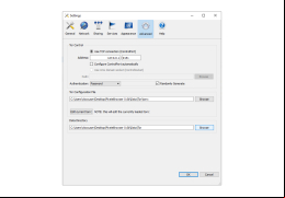 PirateBrowser - advanced-settings