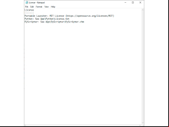 Portable Python - licenses