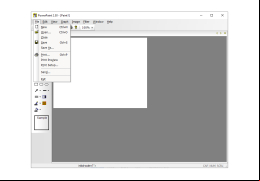 Power-Paint - file-menu