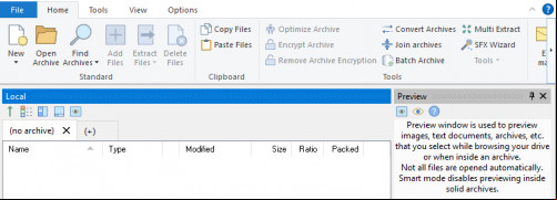 PowerArchiver screenshot 1