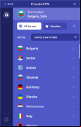 PrivadoVPN - servers-for-vpn