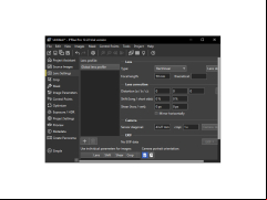 PTGui - lens-settings
