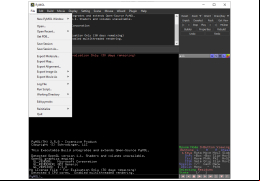 PyMOL - file-menu