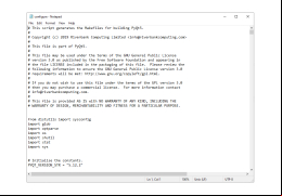 PyQt - configure