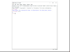Python - shell-main-screen