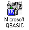 QBasic (QuickBASIC) logo