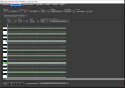 RapidComposer - phrase-editor