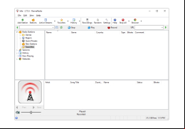 RarmaRadio - main-screen