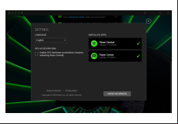 Razer Cortex (Game Booster) - settings