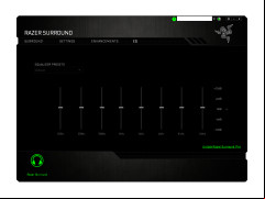 Razer Surround - equalizer