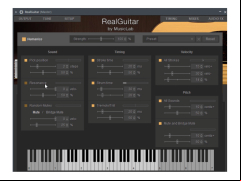 RealGuitar - settings
