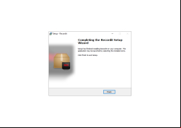 Recordit - finish-installation