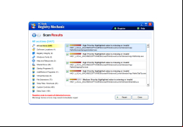 Registry Mechanic - scan-results
