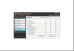 Registry Recycler - summary