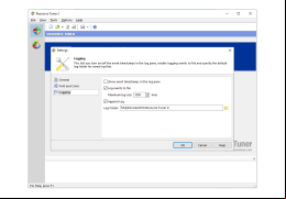 Resource Tuner - logging