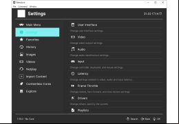 RetroArch Emulator - settings