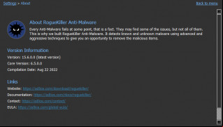 RogueKiller screenshot 2