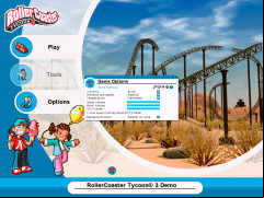 RollerCoaster Tycoon 3 - game-options