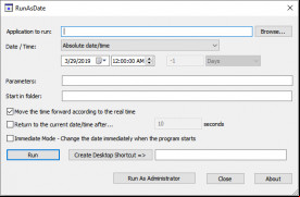 RunAsDate screenshot 1