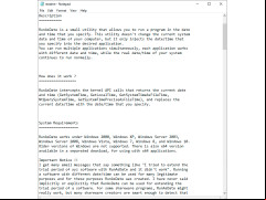 RunAsDate - description