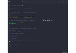 RunJS - main-screen