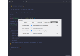 RunJS - advanced-settings