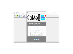 Scan2PDF - about-application