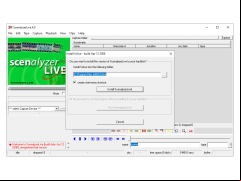 ScenalyzerLive - install