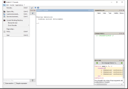 Scilab - file-menu