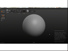 Sculptris - main-screen