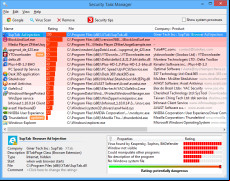 Security Task Manager screenshot 1