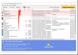 Security Task Manager - main-screen