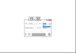 Sleep Timer - actions-menu
