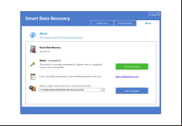 Smart Data Recovery - about-application