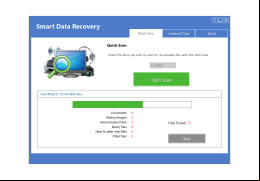 Smart Data Recovery - main-screen