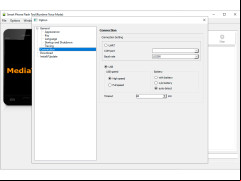 Smart Phone Flash Tool - connection-options