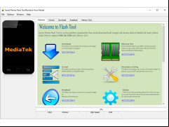 Smart Phone Flash Tool - welcome-screen