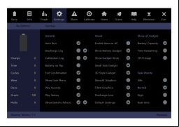 Smarter Battery - settings