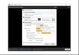 SmarTTY - raw-terminal-settings