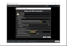 SmarTTY - new-connection-page