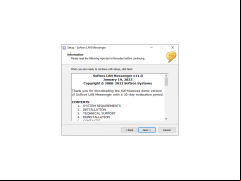 Softros LAN Messenger - information
